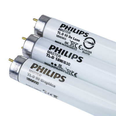 Philips/飞利浦 对色灯管 D65/D50/TL84/TL83/U30/CWF/UV